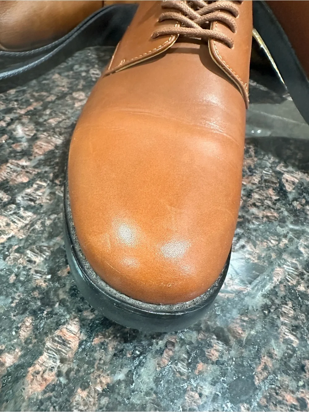 Coach Men's Brown Leather Oxfords
